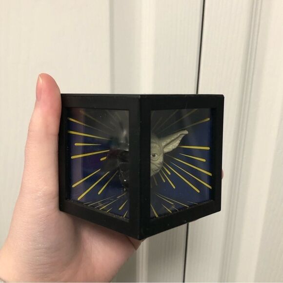 1996 Star Wars The Empire Strikes Back Darth Vader and Yoda Magical Mirror box - Picture 1 of 6